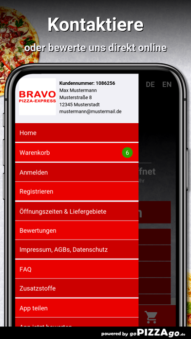 Bravo Pizza Express Jettingen screenshot 3
