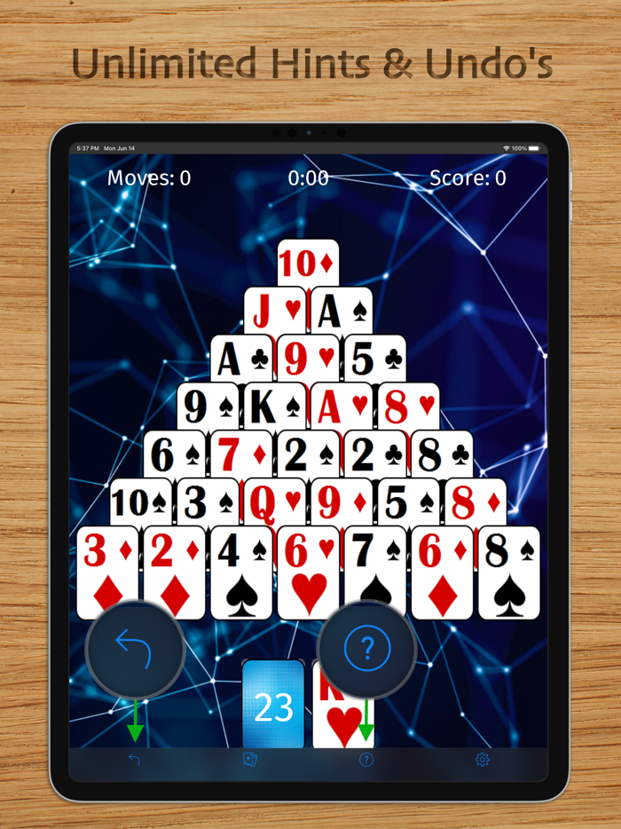 Pyramid  Solitaire Card Game