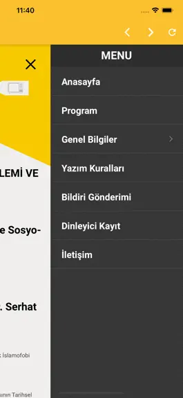 Game screenshot 1. Medya ve İslamofobi Sempozy apk