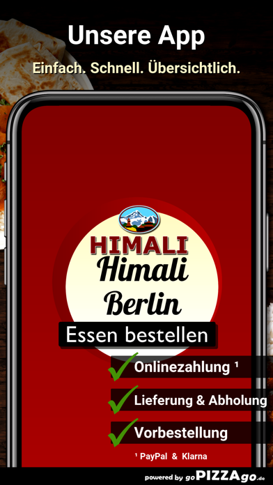 Himali Restaurant Berlin screenshot 1