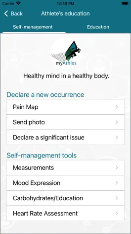 Game screenshot myAthlos apk