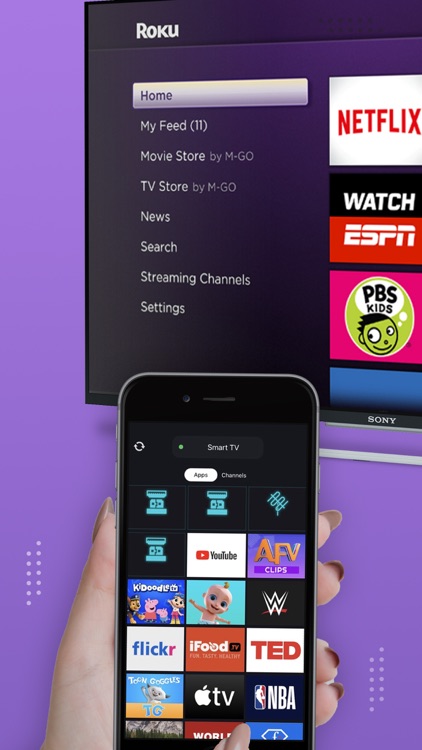 Smart Remote for Roku TV