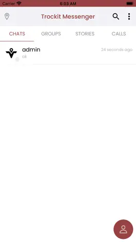 Game screenshot Trockit Messenger apk