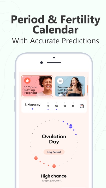 Period Tracker OVU:Track Cycle screenshot-0
