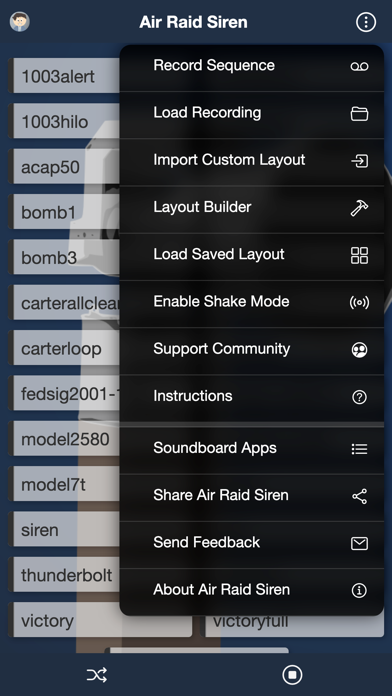 How to cancel & delete Air Raid Siren from iphone & ipad 3