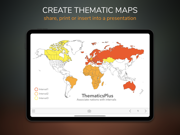 Thematics for Infographics