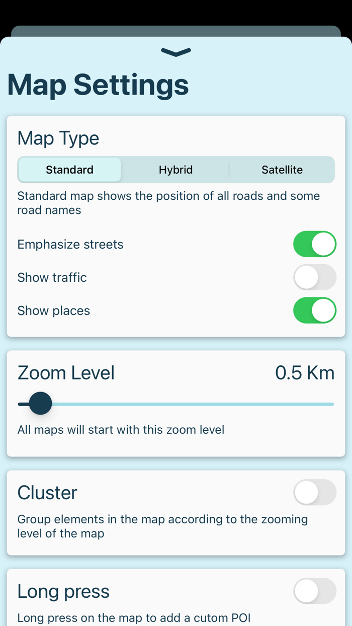 Poise - Your Stylish POI List