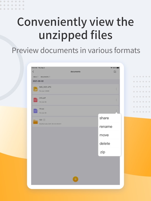 Unzip Expert-Zip file tool screenshot 2