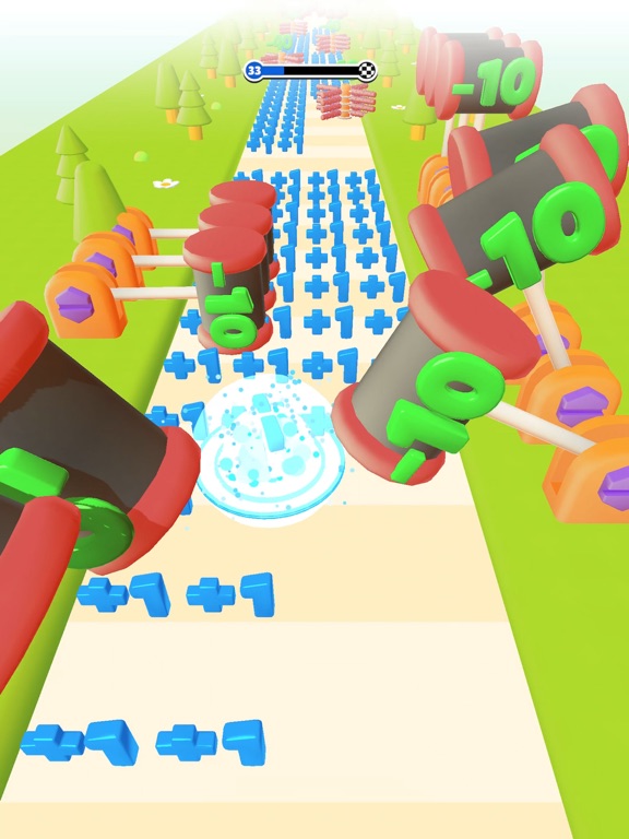 Number Run 3D screenshot 2