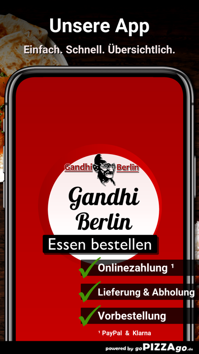 Restaurant Gandhi Berlin screenshot 1