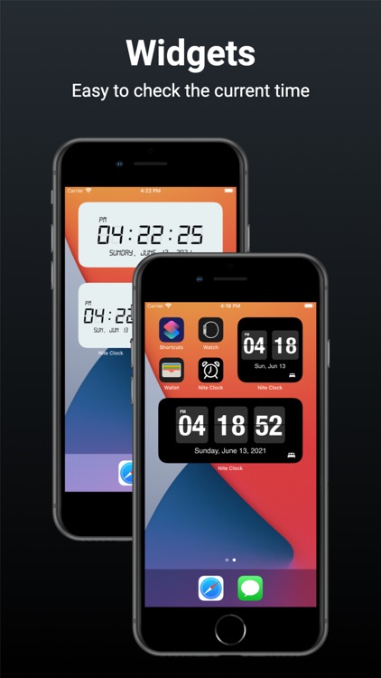 Nite Clock - Nightstand Alarm screenshot-3