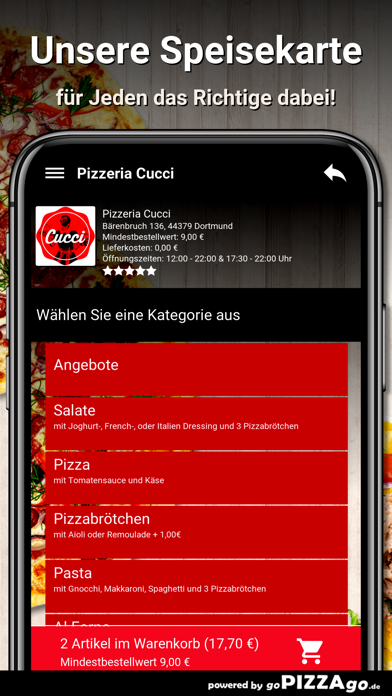 Pizzeria Cucci Dortmund screenshot 4