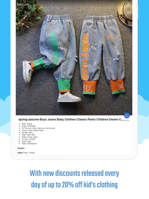 Clothing Kids Shop Online screenshot 4