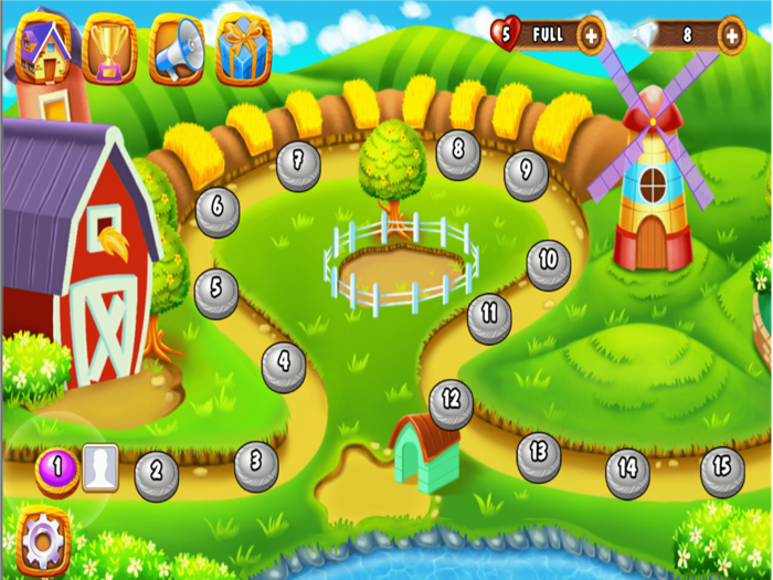 مزرعة  السعادة - بدون نت