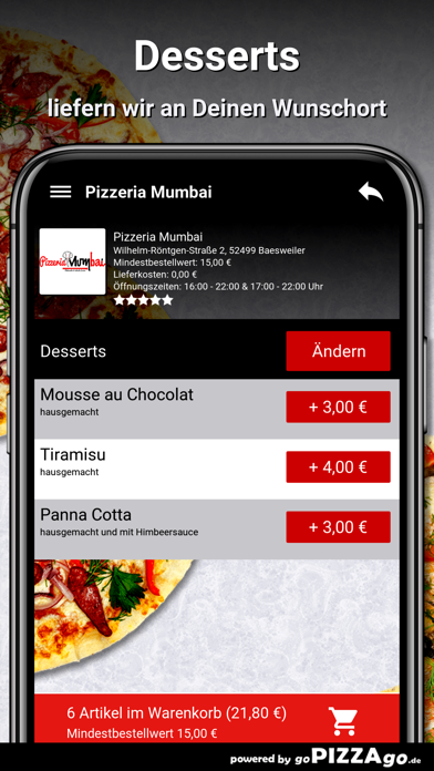 Pizzeria Mumbai Baesweiler screenshot 6
