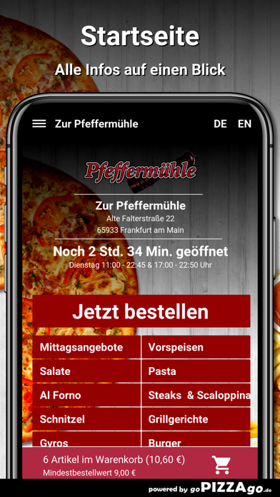 Zur Pfeffermühle Frankfurt screenshot 2