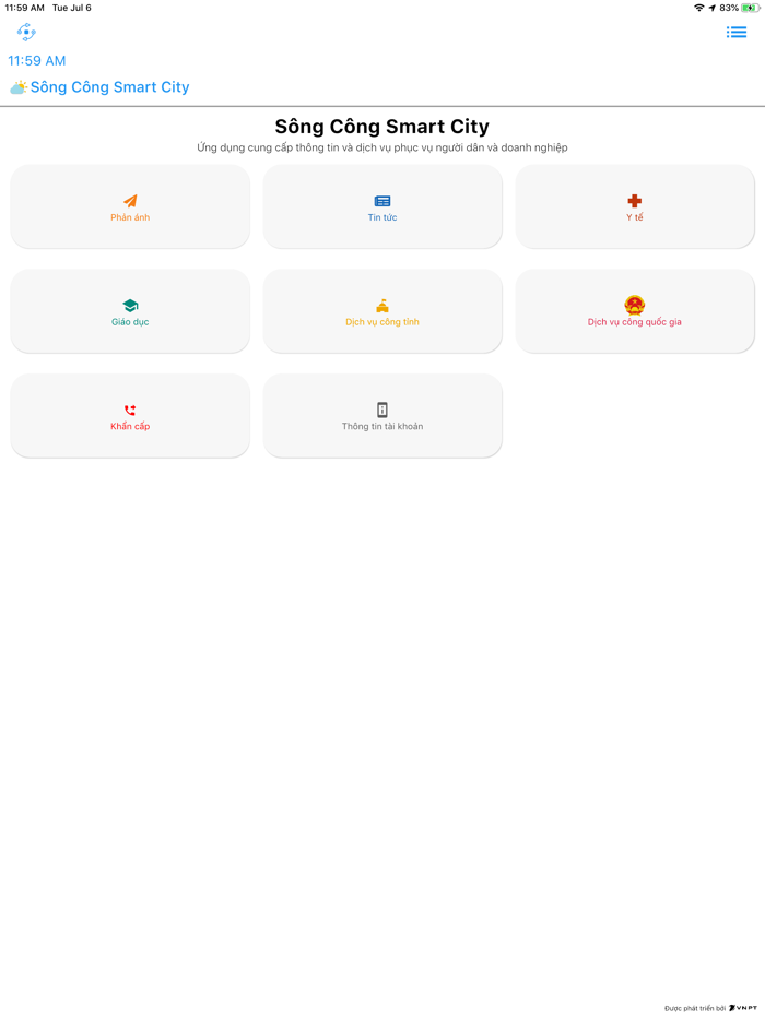 Sông Công - SmartCity