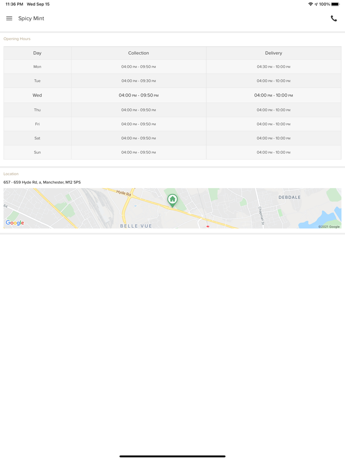 Spicy Mint Manchester