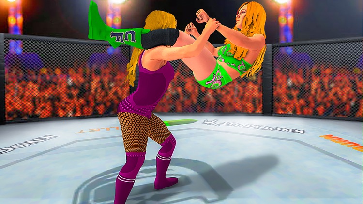 Superstar Girl Wrestling Fight