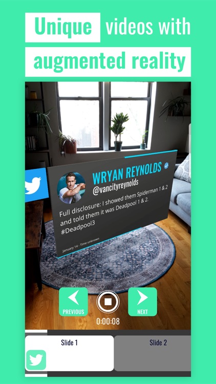 Artys: AR Captions for Videos