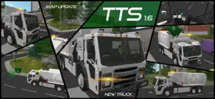 Screenshot 1 Trash Truck Simulator iphone