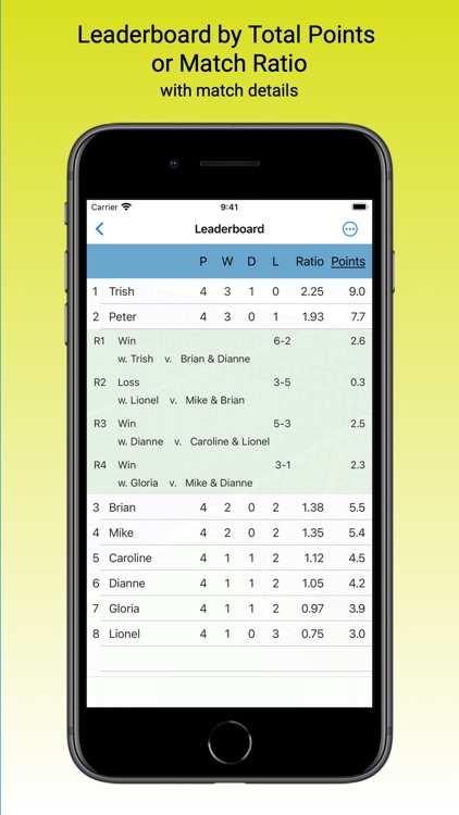 MatchUp Tennis Organizer Pro screenshot-7