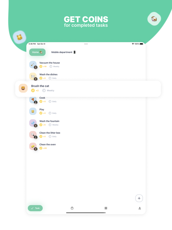 TaskMate - Reward people