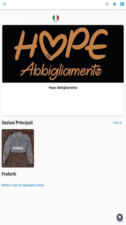 Hope Abbigliamento