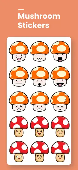 Game screenshot Holiday Mushroom Stickers apk