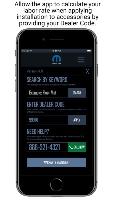 mopar accessories app