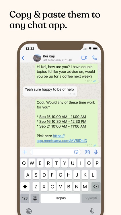 Sama - scheduling assistant screenshot-3