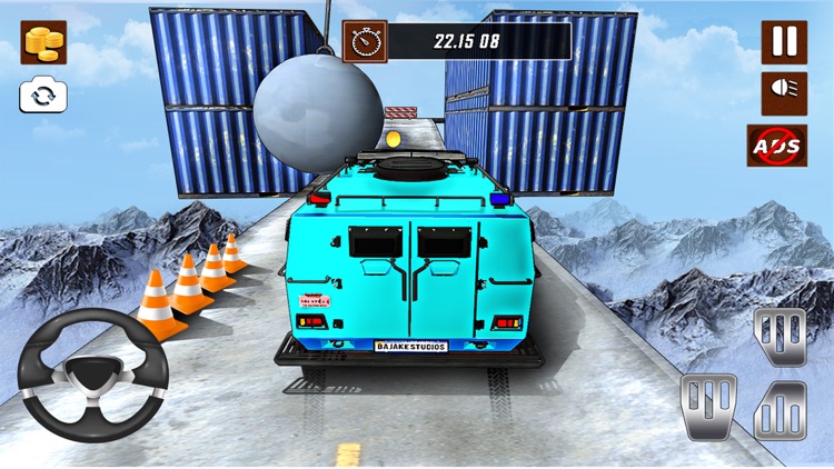 Extreme Jeep Stunts Car Games screenshot-7