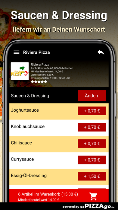 Riviera Pizza München screenshot 6