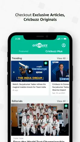 Game screenshot Cricbuzz Cricket Scores & News apk