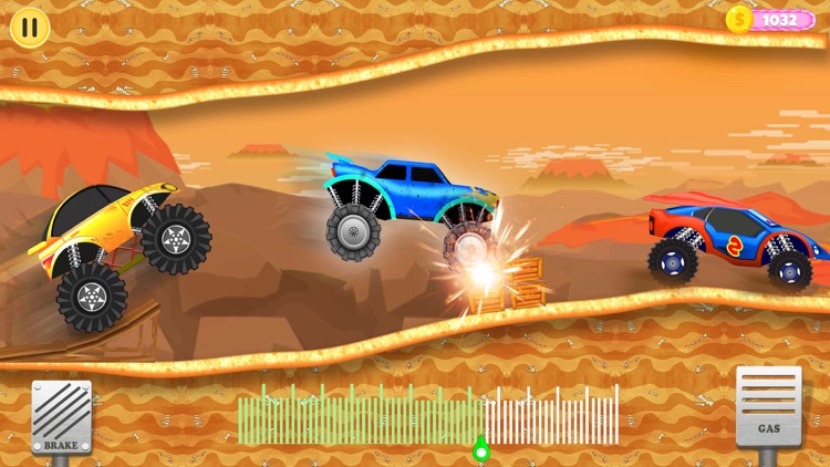 Monster Truck Up Hill Racing screenshot-3