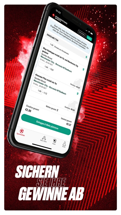 PokerStars Sportwetten screenshot-4