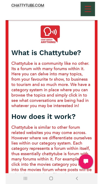 Chatty Tube