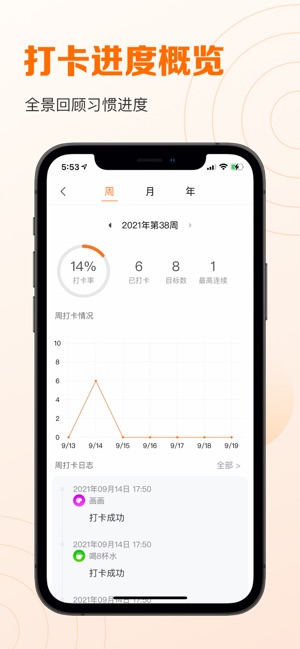 指尖时光-目标打卡&日程管理截图