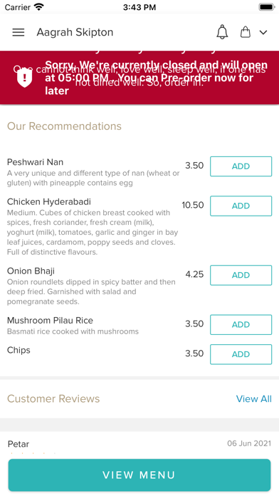 Aagrah Skipton PC 용