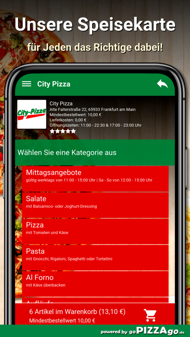 City Pizza Frankfurt am Main screenshot 4