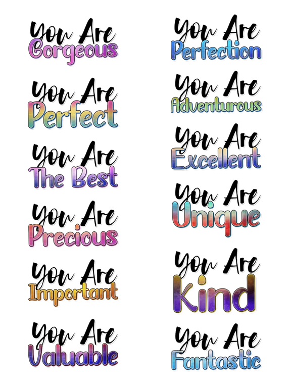 You Are Motivational Stickers screenshot 4