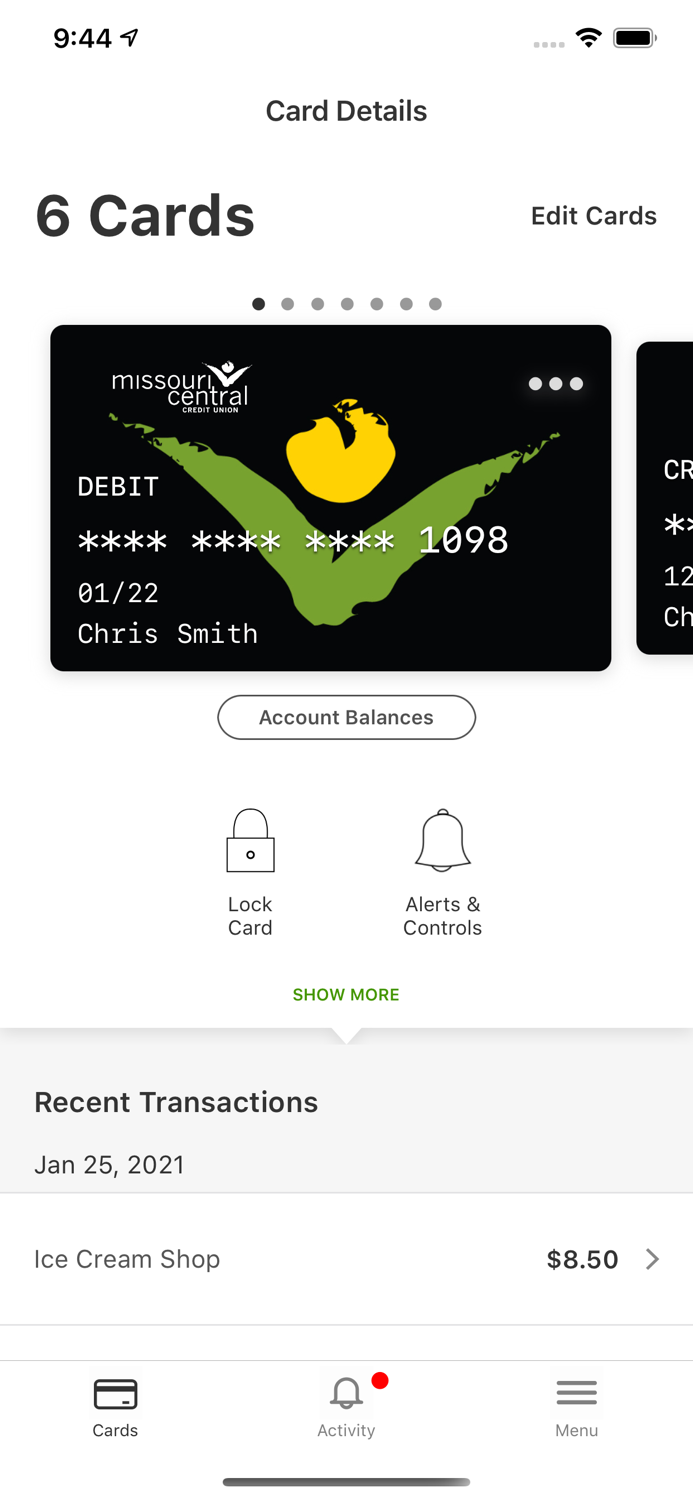 Missouri Central CardGuard