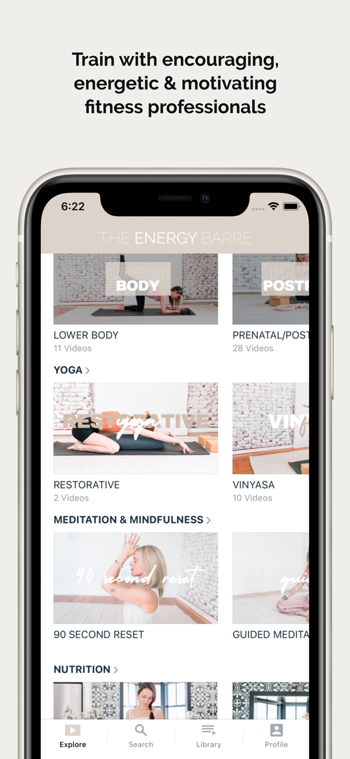 The Energy Barre On Demand