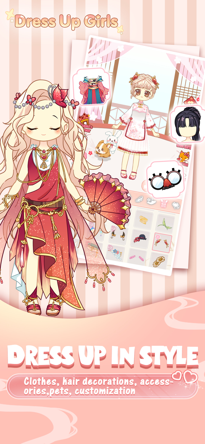 Dress Up Girls-fun games