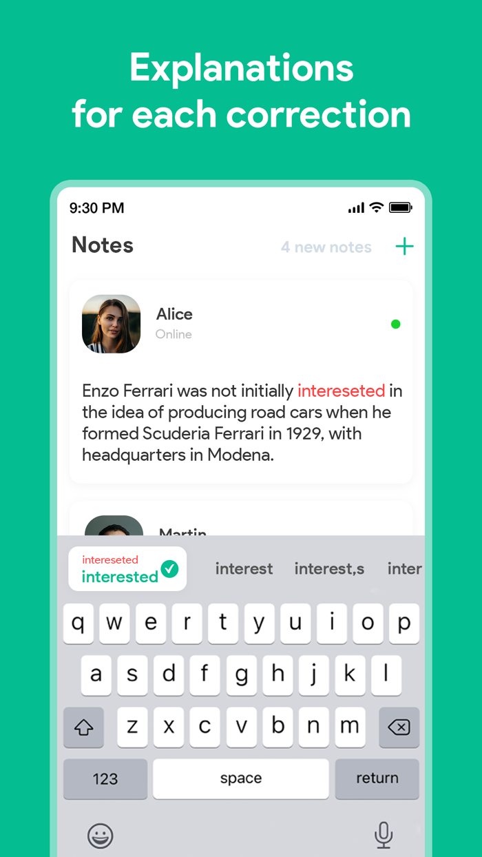 Grammar Checker - Spell Check