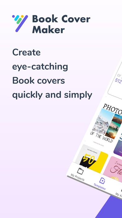 How to cancel & delete Book Cover Maker by Desygner from iphone & ipad 1