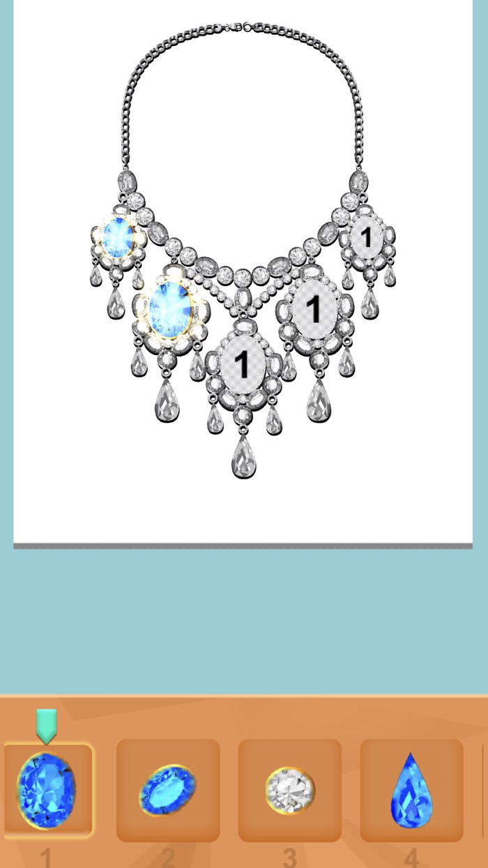 Jewelry Makeover Number Puzzle