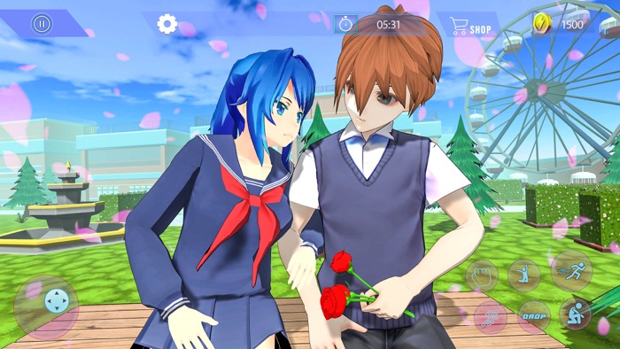 Anime High School Girls Sim 3D