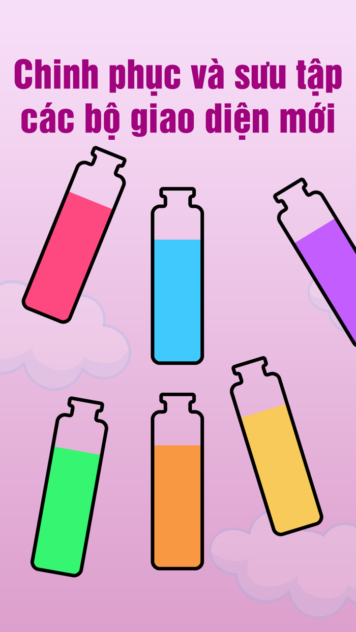 Water Sort - Đổ nước tách màu