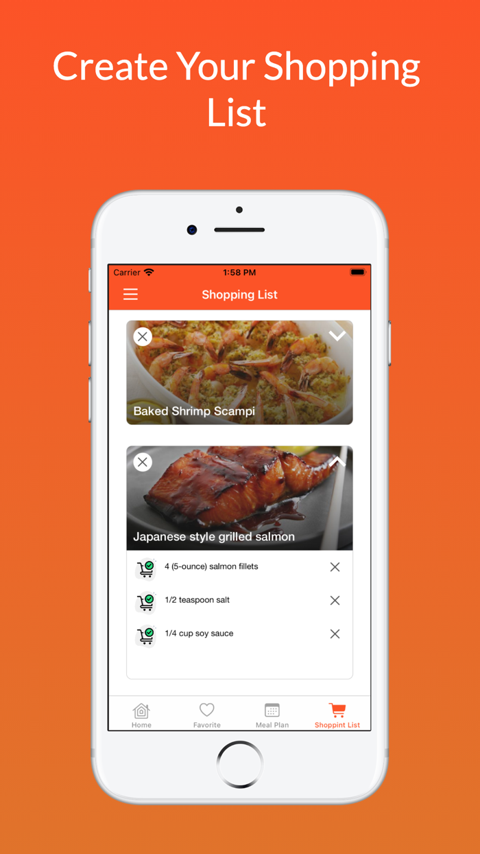 Seafood Recipes  Meal Planner